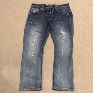 Men’s Rock Revival Jeans waist 33!!!!